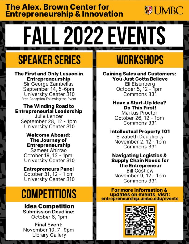 Fall 2022 Events