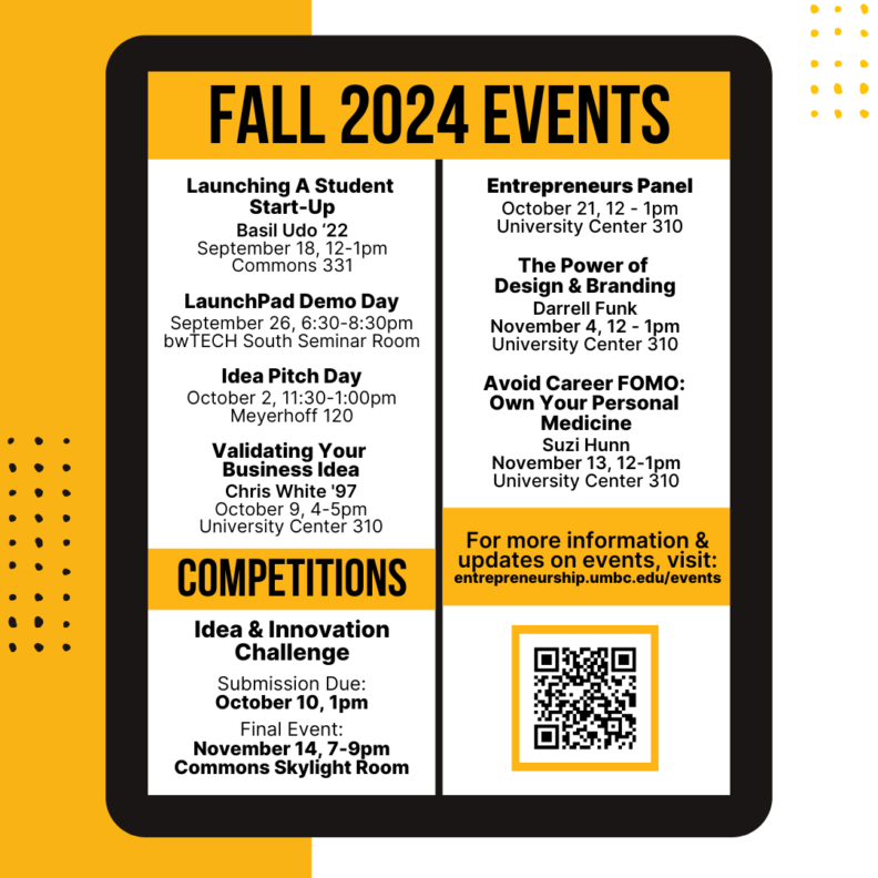 The Fall 2024 Events Calendar is HERE!