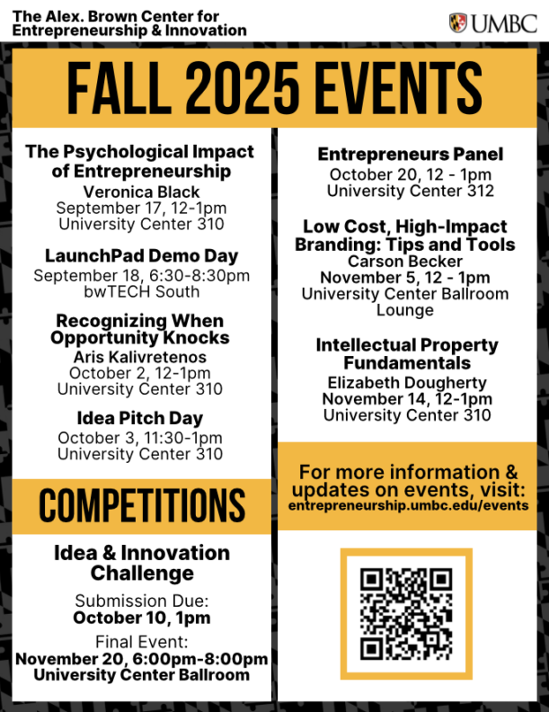 The Fall 2025 Events Schedule is HERE!